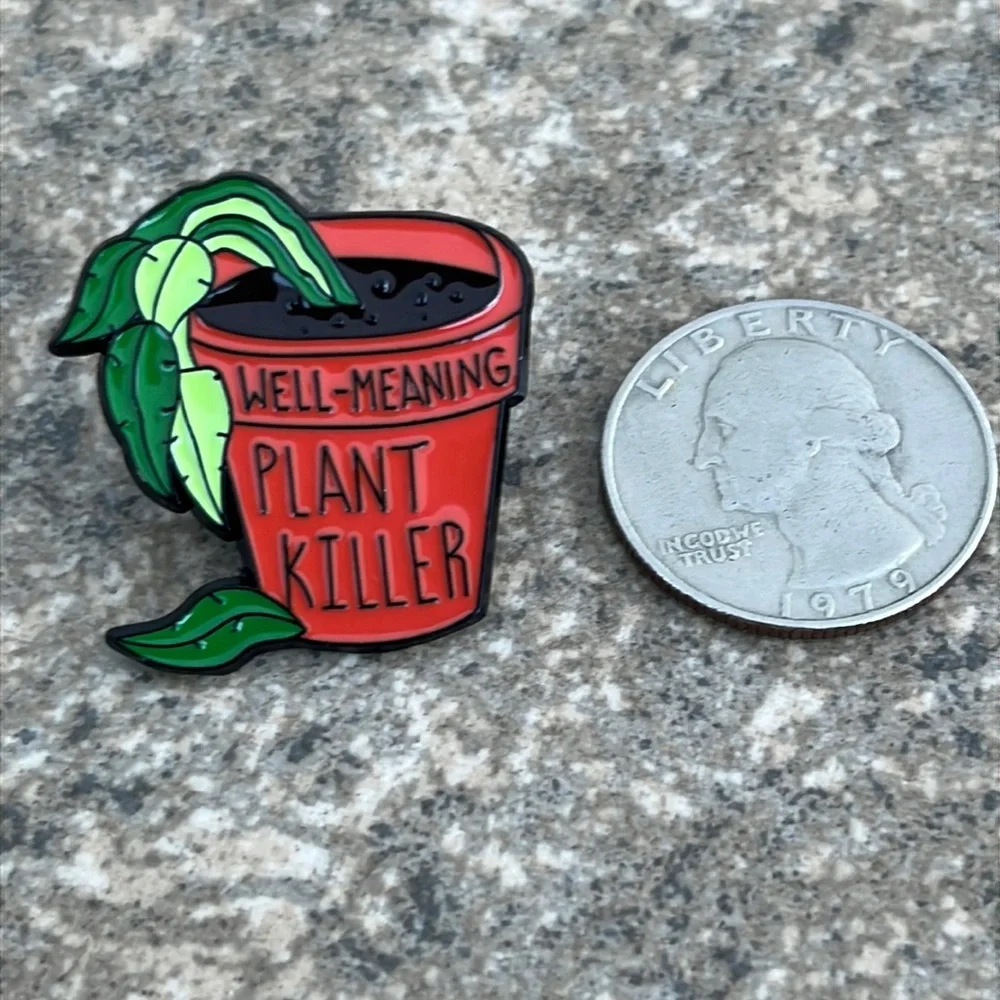 Plant lover Gardener Brooch lapel pin backpack‎ pin hat pin